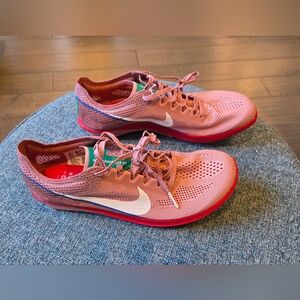 Nike Unisex ZOOMX Dragonfly 2 Track and Field Racing Spikes. M 7 or W 8.5